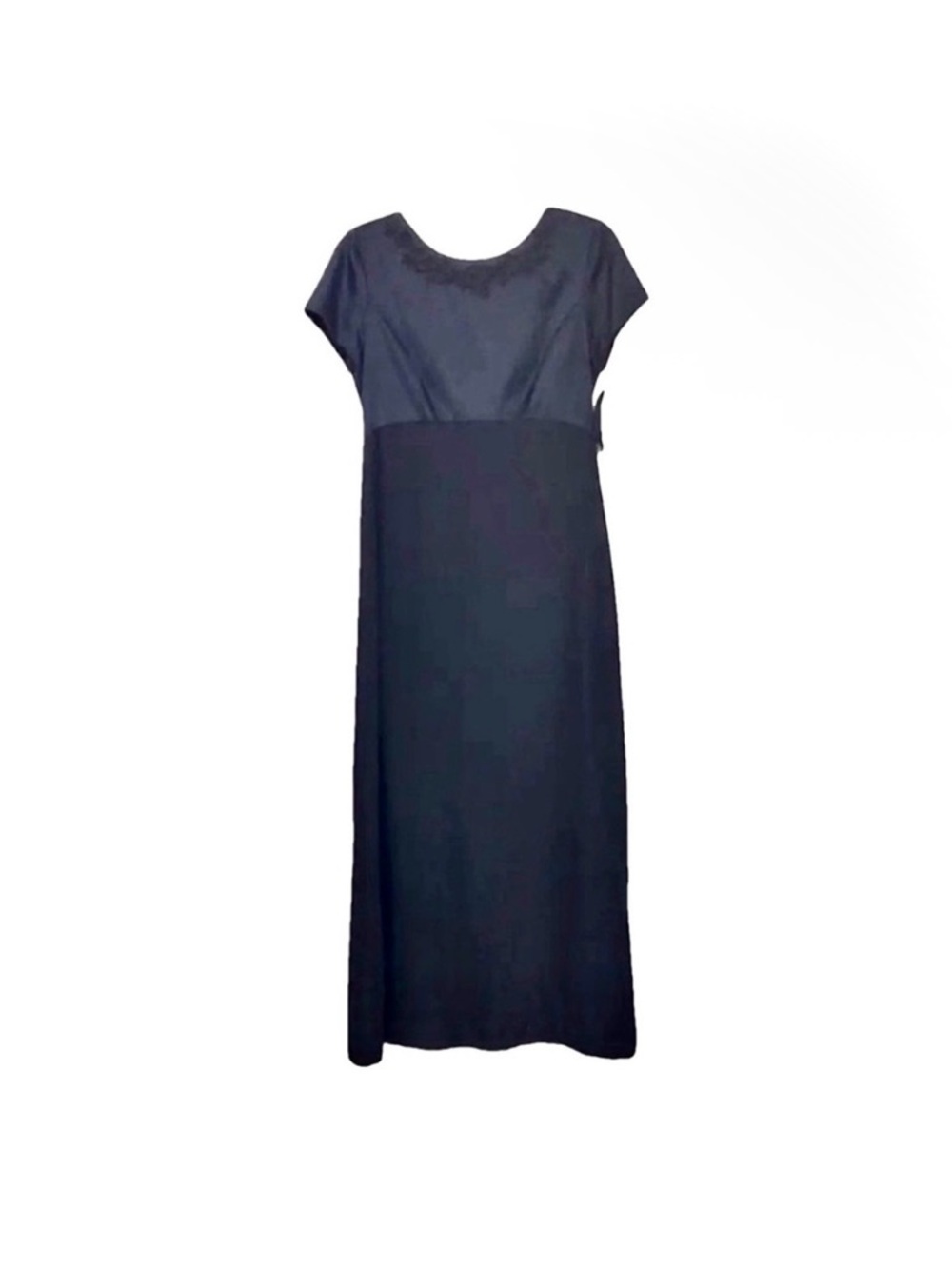Liz Claiborne NEW Evening Formal Prom Gown Embroidered Beaded Empire